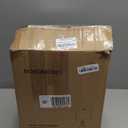 BOBOMOMO 20" Retro Table Lamps Set of 2 - Farmhouse Lamp for Living Room with Linen Shades, Rustic Bedside Nightstand Lamps, Resin Lamps for Bedroom Nursery Room Hallway - Ideal for Compact Spaces (White&Gold Finish)