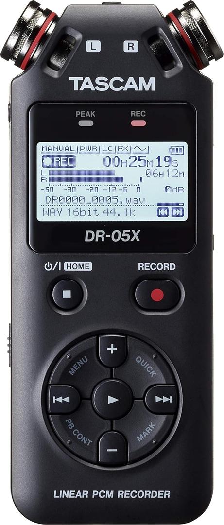 Tascam DR-05X Portable Audio Recorder, usb2.0 Tascam DR-05X Portable Audio Recorder, usb2.0