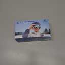 Kids Ski Goggles for Boys Girls Aged 3-14, 100% UV Protection OTG Ski Goggles (A06-white/Revopink(vlt 46%))