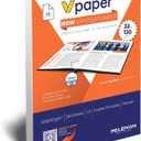 Unibind 8.5 x 11 Layflat Printer Paper | Premium 32 lb | 1 Ream  250 Sheets | 100 Bright | Duplex Ready Laser & Inkjet Compatible  Ideal for Thermal Binding | 120gsm (Potrait, 1Ream =250 sheets)