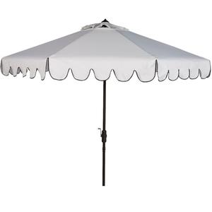 9ft Market Patio Umbrella Replacement Canopy, UV Protective, Fade Resistant, Vented Design for Outdoor Use (Ivory)