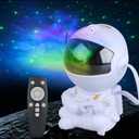 Astronaut Star Projector, Star Projector Galaxy Light for Kids8 Modes Remote and 270 Adjustable Led Lights for Bedroom, Girls Room Decoration, Home Theater, Ceiling, Timer (White Guitar)