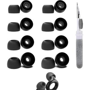 8 Pairs Replacement Earbud Tips Compatible with Loop