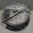 Upgrated Ball Storage Rack with Small Bottom Ball Holder, 3 Adjustable Elastic Cords Sports Equipment Organizer, Wall-Mounted Basketball Rack for Indoor,Outdoor,Home,Garage (3 Layer with open top, Black)