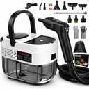 Goyappin Handheld Steam Cleaner for Home, 2500W High Pressure Steam Cleaner for Car Detailing, 3 Steam Levels, 1600Ml Tank, High Heat Steamer for Bed Bugs, Couch, Furniture, Kitchen, Bathroom, Floors