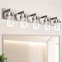 MELUCEE LED Vanity Light Bar 5-Light Bathroom Vanity Light 3000K-6000K