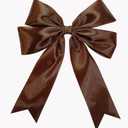 3 x 1 1/2 inch Brown Ribbon,100 Yards 1-1/2 inch Brown Satin Ribbon Solid Fabric Ribbon for Gift Wrapping Floral Bouquets Wedding Home Party Decoration