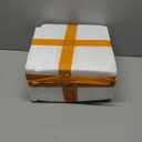 12 Pcs Porcelain Plates, 10 inch White Dessert and Appetizer Plates, Microwave and Dishwasher Safe Ceramic Set