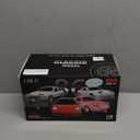 HLSFWDRIVE RC Drift Car 1/18 Scale LDRC Drift Car with Gyro Hobby RC Car for Adult RWD Drifting 2.4 GHz Gyroscope Proportional Throttle Steering Metal Drive Shafts Blinking Headlights LD1804