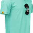 ZITY Mens Polo Shirt Short Sleeve Sports Tactical T-Shirt Athletic Golf Polos Daily Casual Stylish Collared Shirts for Men (XX-Large)