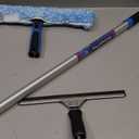 Unger Professional Total Pro Kit; Window Cleaning Kit; All-in One Window Washing Kit; Squeegee, Window Washer, Telescopic Pole; Streak-Free Results