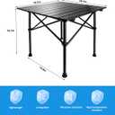 Camping Table, Portable Outdoor Folding Table for Camping, Medium