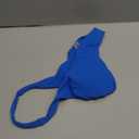 Aoxjox Women's Workout Sports Bras Fitness Taylor Scrunch Halter Bra Yoga Crop Tank (Directoire Blue, XS)