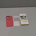 MOCCA Strong Magnetic for iPhone 13 Case, [Compatible with Magsafe][Screen Protector+Camera Lens Protector] Translucent Matte Back Slim Shockproof Case for iPhone 13 Phone Case 6.1", Hot Pink