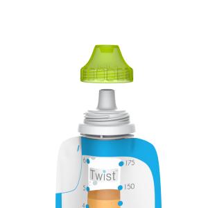 Kiinde Foodii Baby Food Storage System, Reusable Snack Spout Attachments, 3-Pack Kiinde Foodii Baby Food Storage System, Reusable Snack Spout Attachments, 3-Pack