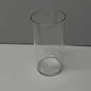 Flower Vase Acrylic Cylinder,7.86" Tall Clear Vase for Centerpieces,Wedding Decorative,Home Dcor, Non Breakable Plastic, 3.94" x 7.86" Tall Round - Clear