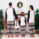 VNVNE Family Christmas Matching Pajamas Sets for Women/Men/Couples/Adults (XXL)