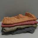 Momcozy Muslin Swaddle Blankets for Baby Boys and Girls, 4-Pack Breathable and Skin-Friendly Receiving Blanket Wrap, Baby Essentials, Registry & Gift, 47 x 47 inches (Brown)