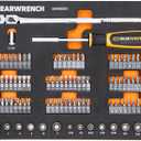 GEARWRENCH 105 Piece 1/4 Drive Slim Head Mechanics Tool Set in Foam Storage Tray - GWMSMBS01 (Onesize)