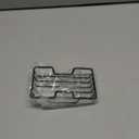 Rainspire Bar Soap Holder for Shower, 304 Stainless Steel Rustproof, Wall Adhesive, Soap Tray Bar Soap Sponge Holder for Bathroom & Kitchen, Square, Black