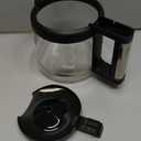 10-Cup Coffee Pot Replacement for De'Longhi COM532M 3066 3067 3093 3094 3111 3112 KF140 KF863 & BCO Series, Glass Carafe Compatible with De'Longhi Coffee Maker Espresso Machine