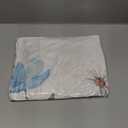 Horaldaily Spring Summer Tablecloth 70x70 Inch Round, Easter Watercolor Wild Flowers Blooming Floral Table Cover for Party Picnic Dinner Decor (White)