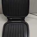 George Foreman GR10B 2-Serving Mini Grill & Panini Press, Compact 7.3 x 5.6 Cooking Surface,12 Servings, Dorms & Small Kitchens