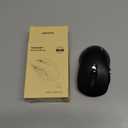 TECKNET Bluetooth Mouse, 4000DPI Wireless Mice for Laptop 2-in-1(BT 5.0/3.0+2.4Ghz) Computer Portable PC Mouse Wireless with USB Receiver for Mac (USB-A+Bluetooth, Black)