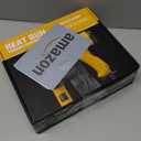 SEEKONE Heat Gun 1800W 122-120250- 650Fast Heating Heavy Duty Hot Air Gun Kit Variable Temperature Control Overheat Protection with 4 Nozzles for Crafts, Shrinking PVC, Stripping Paint(5.2FT)