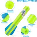 Banvih Rocket Launcher Refills for Kids, 8 Foam Air Rockets, Outdoor Toys Games Launcher Accessories, Birthday Gifts for Toddler Boys Age 3 4 5 6 7 8+ Years Old