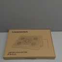 LIANGSTAR Laptop Cooling Pad, Laptop Cooler with 6 Quiet Fans for 12-17 Inch Notebook Gaming Fan Stable Stand, 7 Height & Wind Speed Adjustable, 2 USB Port & Phone Holder (Black)