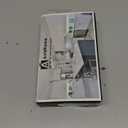 Asidrama 10 Pack Matte Black Kitchen Cabinet Knobs Drawer Cabinet Hardware Zinc Knobs for Dresser Drawers (Single Hole Knob)