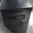 Drop Safe - Digital Compact Steel Money Security Box with Keypad - Deposit Cash Easily For Home or Business by Paragon Safe - Black, .54 Cubic Feet