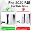 Hard Shell Carrying Case for Playstation 5 Console, Travel Case for PS5 Disc Digital Edition, Storage Bag for PS5 Controllers and Other Accessories