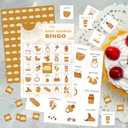 4 x Baby Shower Bingo Game, Boho Sunshine Bingo Cards Set, Sunshine Gender Reveal Party Bingo Supplies for Adults, Family Friends Activities Favors Decorations for 24 Player, 03