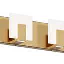 Aipsun Gold Vanity Lighting Fixtures Modern Vanity Lights LED 6 Lights Bathroom Vanity Light Up and Down Wall Light Fixtures 6000K