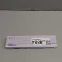 VCELINK TV Cord Hider for Wall Mounted TV, 2.36" (60 mm) Mini White Cable Management Kit Hides TV Wires- Push Type, 4 Pack Wall Cord Pass Throughs and 1 Hole Saw Drill- Ideal for Mounted TVs, Desks