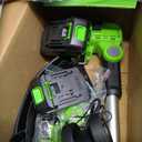 VARSK 12 Inch 20V Cordless Weed Wacker with Automatic Line Feed, 2 in 1 String Trimmer and Edger, Includes 2 X 2.0Ah Batteries/1 X Charger/6 X Replacement Spools, Weed Eater for Lawn, Garden, etc