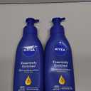 NIVEA Essentially Enriched Body Lotion for Dry Skin, Pack of 2, 16.9 Fl Oz Pump Bottles