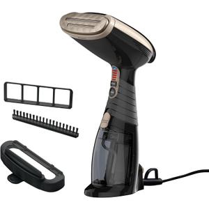 Conair Handheld Garment Steamer for Clothes, Turbo ExtremeSteam 1875W Fabric Steamer, Portable Handheld Design, Strong Penetrating Steam, Black