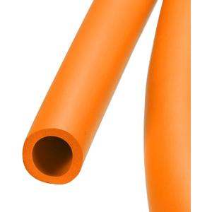 MECCANIXITY Foam Grip Tubing Handle Grips 22mm(7/8") ID 32mm OD 5ft Orange for Utensils, Fitness, Tools Handle Support