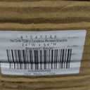 LazBlinds No Drill TDBU Roman Shades, Blackout - Beige, 34" W x 64" H