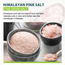 3 x Soeos Himalayan Pink Salt, Fine Grain, 16 oz (1 Pound), Pink Himalayan Sea Salt, Rock Salt for Grinder Refill (EXP 08/15/30)