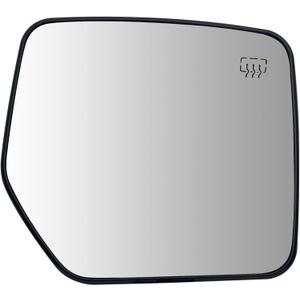 Passenger Side Mirror Replacement for Jeep Compass Patriot 2007 2008 2009 2010 2011 2012 2013 2014 2015 2016 2017, Power Heated Right Exterior Side Rearview Mirrors Glass, with Backing Plate