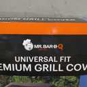 Mr. Bar-B-Q Universal Fit Grill Cover, Waterproof, Weather Resistant, Anti-UV (65" L x 20" W x 45" H)