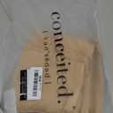 Conceited Capri Leggings for Women - High Waisted - Soft - Casual - Beige Nude - Small - Medium