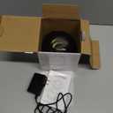 CXRUY Ultrasonic Retainer Cleaner - UV Dental Cleaning Pod Night Guard Cleaner for Dentures, Aligner, Braces, Toothbrush Heads, Jewelry (Black)