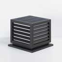 Fence Post Cap Lamp, Solar Gate Pillar Light, Outdoor Garden Decoration Lighting Fixtures, European Style Modern Exterior Column Lamps, Villa Courtyard Stigma Light Lantern, for Patio Porch 10"