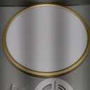 libtit 16 inch Flush Mount LED Ceiling Light Fixture, 3000K 4000K 6500K Adjustable, 36W 3200lm Brushed Nickel Satin Round Ceiling Lamp for Bathroom Shower Hallway Kitchen