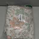 jinchan Nursery Curtains 95% Blackout Pink Floral Curtains for Girls Room, 63 Inch Length Farmhouse Drapes for Bedroom Living Room Darkening Window Treatment Grommet Top Set of 2 Panels